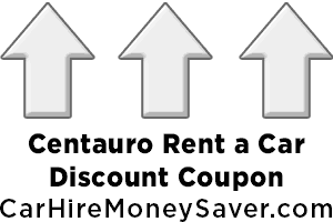 Centauro Rent a Car Discount Coupon