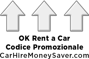 Codice Promozionale OK Rent a Car